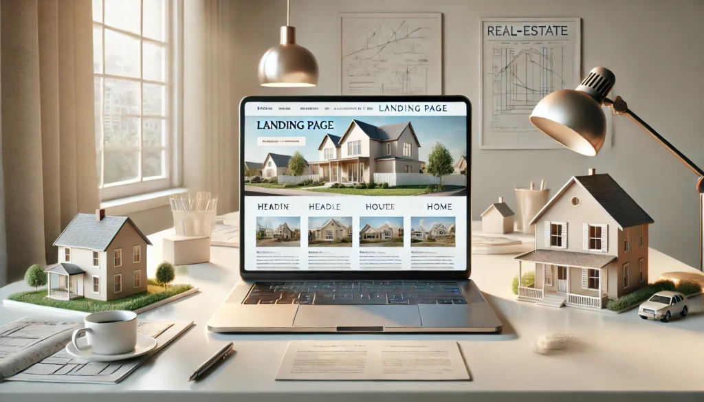 landing page immobilier